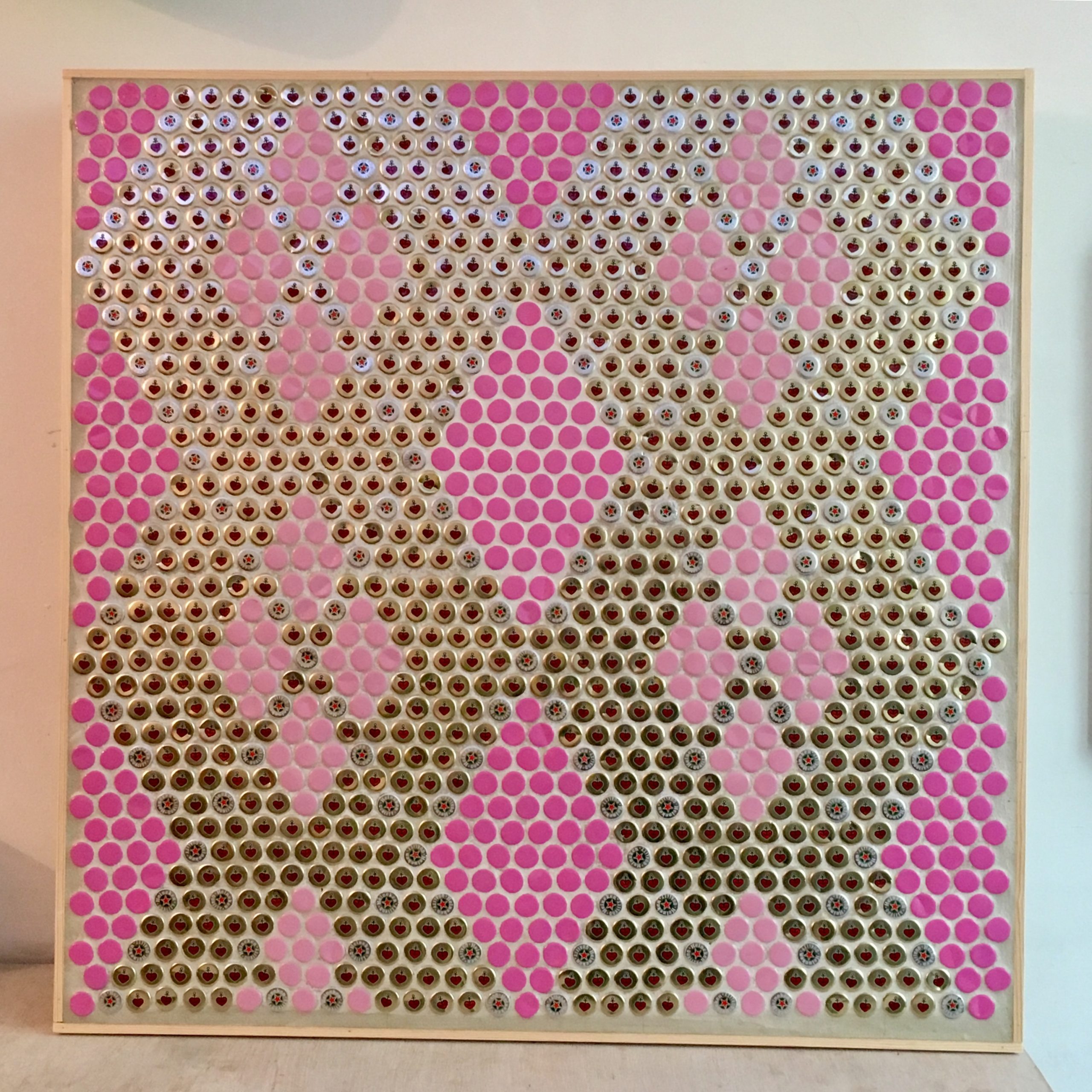 jungebrause, sehnsucht nach luxus, 1 x 1m